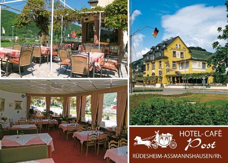 Hotel Cafe Post Rüdesheim am Rhein Εξωτερικό φωτογραφία
